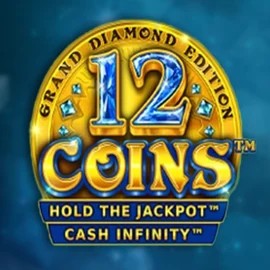 12 Coins Grand Diamond Edition game by Wazdan – logo hosted on Slotrize Casino