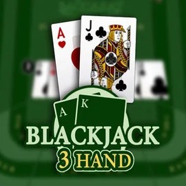 Blackjack 3H (Habanero) slot visual from Habanero available on slotrizee.ro